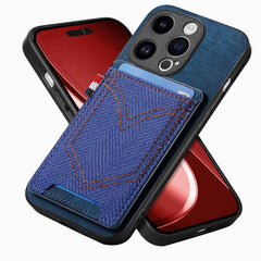 Estuche para teléfono de piel de cuero con t...
