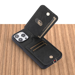 ABEEL Litchi Texture Card Bag PU Funda para ...
