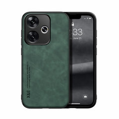 Estuche para teléfono con respaldo de cuero ...