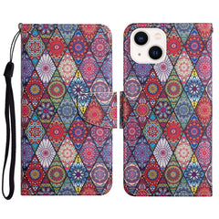 Estuche para teléfono de cuero con tapa de d...