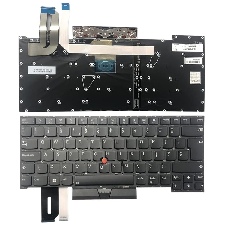 Teclado del ordenador portátil de la versión...