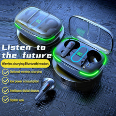 Los auriculares Bluetooth Pro 70 con pantall...