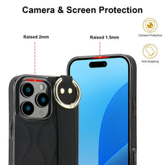 Funda antideslizante para teléfono con anill...