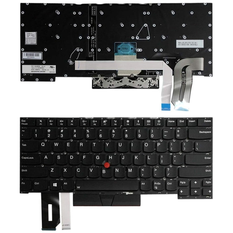 Teclado de computadora portátil con retroilu...
