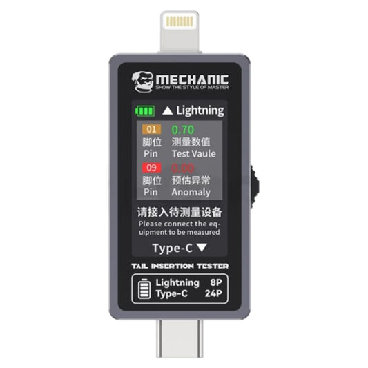 Mechanic T-824 Type-C to Lightning Probador ...