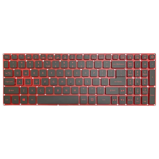 Versión de EE. UU. Teclado retroiluminado ro...
