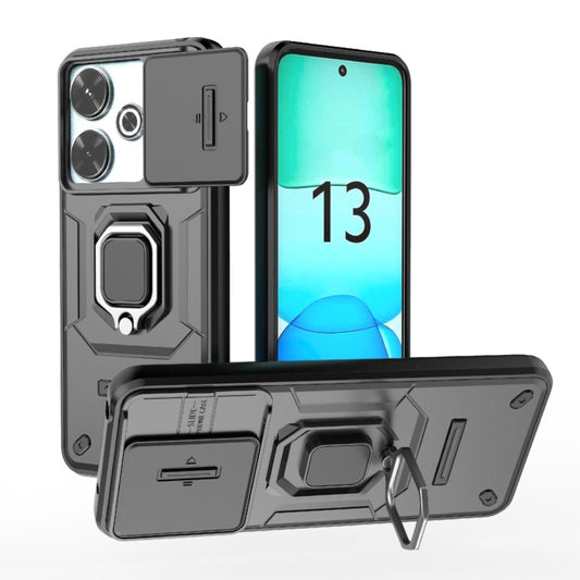 Deslizante Camshield TPU + PC Funda para tel...