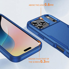 Funda para teléfono TPU + PC a prueba de gol...