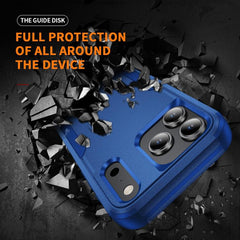 Funda para teléfono TPU + PC a prueba de gol...