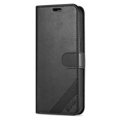 AZNS Estuche para teléfono de cuero con text...