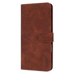 AZNS Skin Feel Calf Texture Flip Funda de cu...