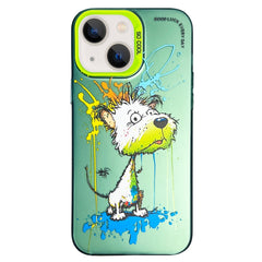 Caja del teléfono de la pintura al óleo anim...