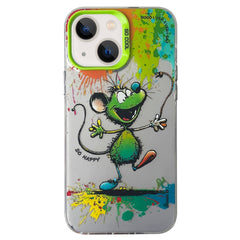 Caja del teléfono de la pintura al óleo anim...