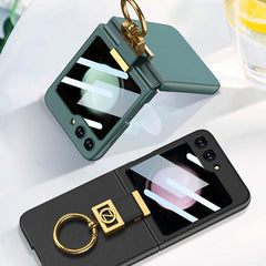 Estuche para teléfono de cuero con soporte d...
