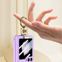 Estuche para teléfono de cuero con soporte d...