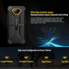 Ulefone Armor X13, teléfono resistente IP68/...