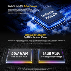 Ulefone Armor X13, teléfono resistente IP68/...