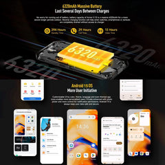 Ulefone Armor X13, teléfono resistente IP68/...