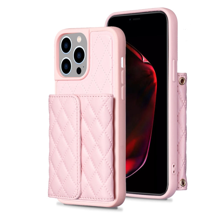 Estuche para teléfono de cuero rómbico tipo ...