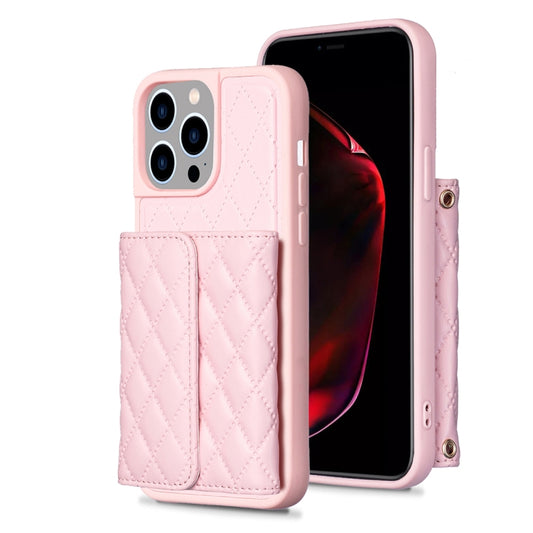 Estuche para teléfono de cuero rómbico tipo ...