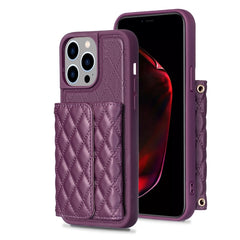 Estuche para teléfono de cuero rómbico tipo ...