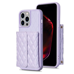 Estuche para teléfono de cuero rómbico tipo ...