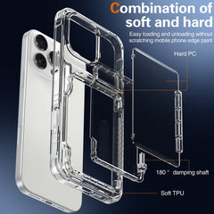 Estuche transparente para teléfono con ranur...
