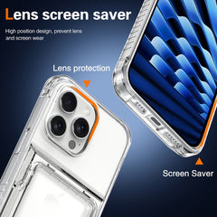 Estuche transparente para teléfono con ranur...