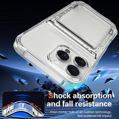 Estuche transparente para teléfono con ranur...