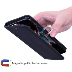 Estuche de cuero de PU con tapa horizontal m...