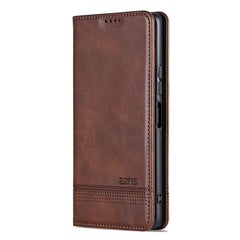 AZNS Funda de teléfono de cuero con tapa mag...