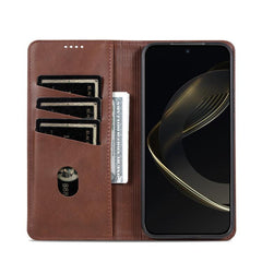 AZNS Funda de teléfono de cuero con tapa mag...
