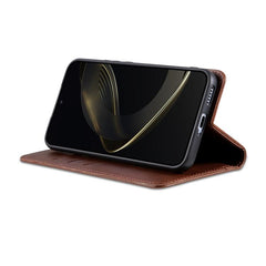 AZNS Funda de teléfono de cuero con tapa mag...