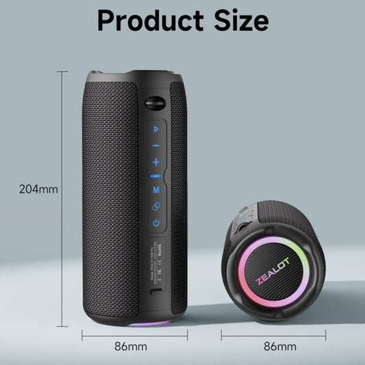Zealot S49 Pro Altavoz Bluetooth inalámbrico...