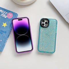 Estuche para teléfono con purpurina epoxi a ...