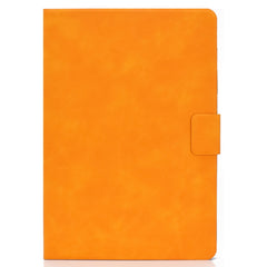 Estuche de cuero con tapa horizontal con tex...