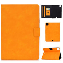 Estuche de cuero con tapa horizontal con tex...