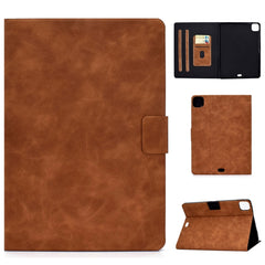 Estuche de cuero con tapa horizontal con tex...