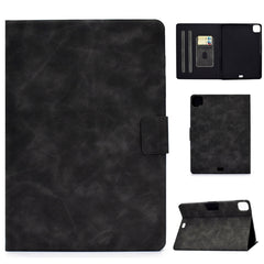 Estuche de cuero con tapa horizontal con tex...