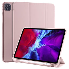 Funda de cuero de PU con 3 pliegues horizont...