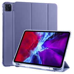 Funda de cuero de PU con 3 pliegues horizont...