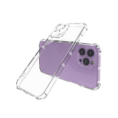 Caja del teléfono de TPU anticaída de doble ...