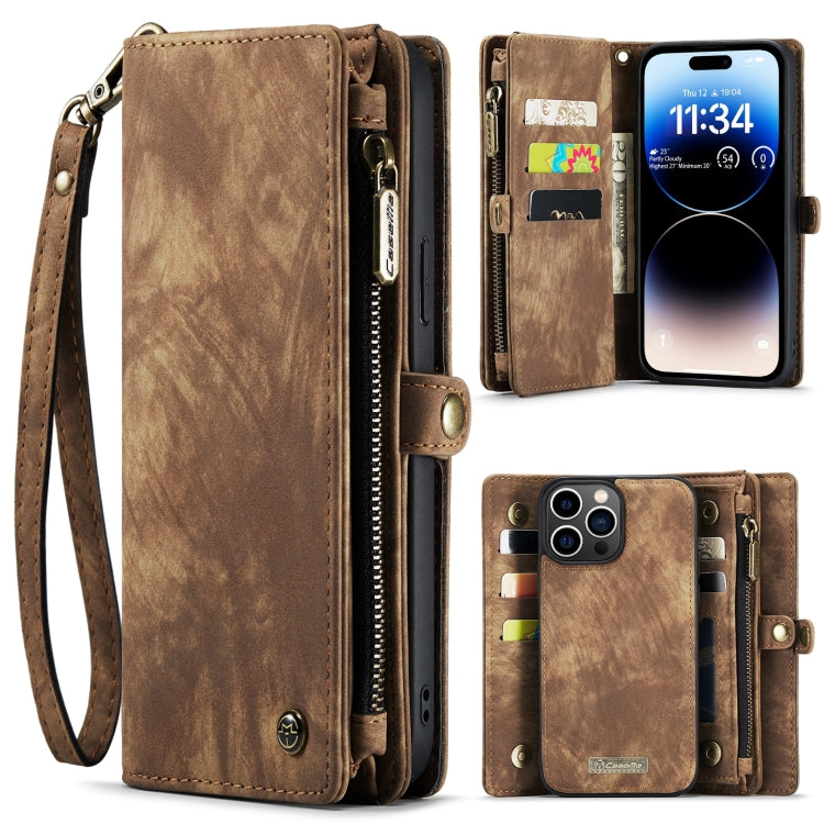 CaseMe 008 Funda de cuero multifuncional des...