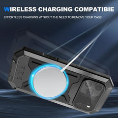 R-JUST Funda para teléfono con soporte imper...