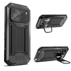 R-JUST Funda para teléfono con soporte imper...