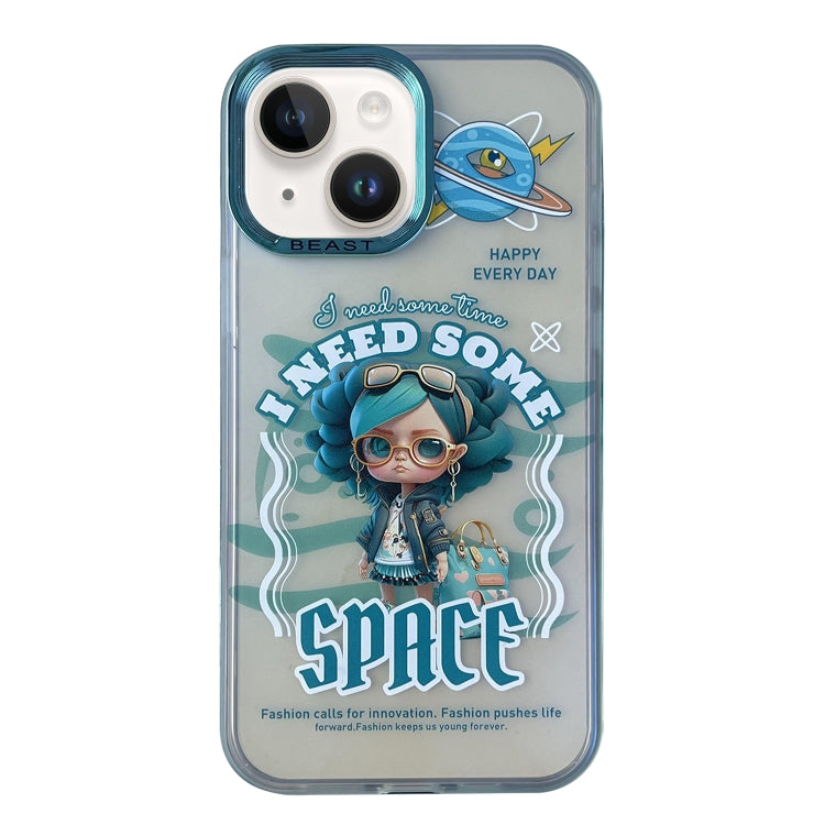 Funda para teléfono con patrón pintado serie...