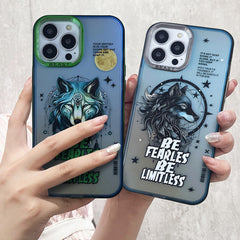Funda para teléfono con patrón pintado serie...