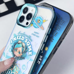 Funda para teléfono con patrón pintado serie...