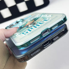 Funda para teléfono con patrón pintado serie...