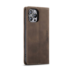 CaseMe 013 Funda de teléfono de cuero con ta...